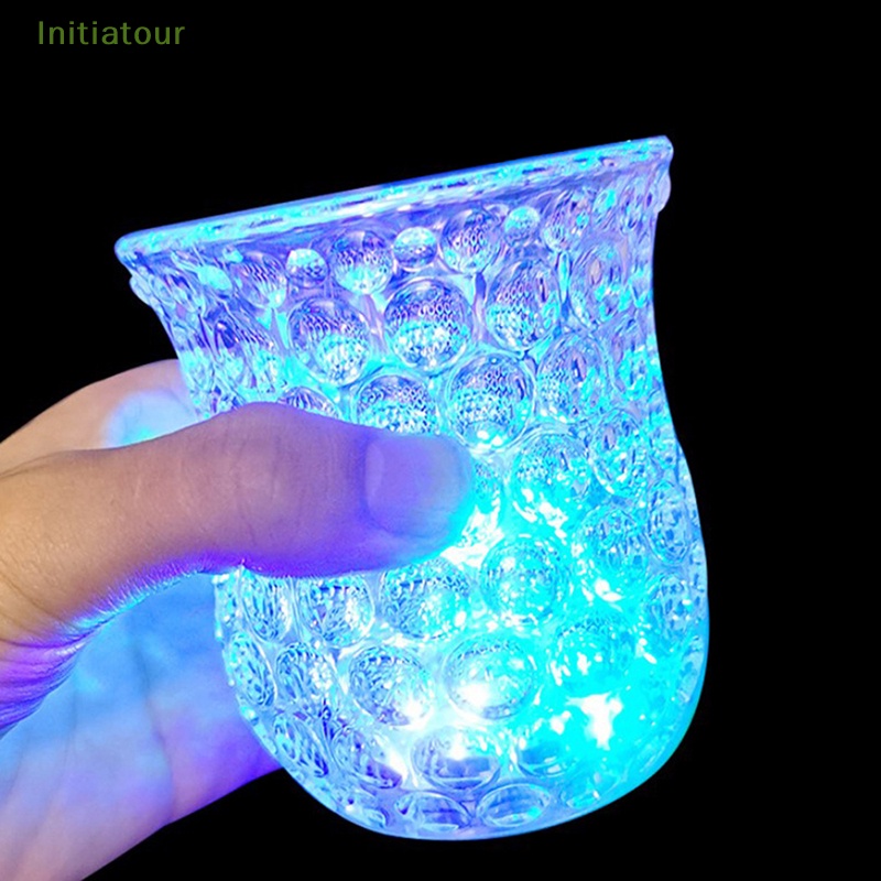 Cốc Uống Rượu Bằng Thủy Tinh Dạ Quang Nhiều Màu Sắc