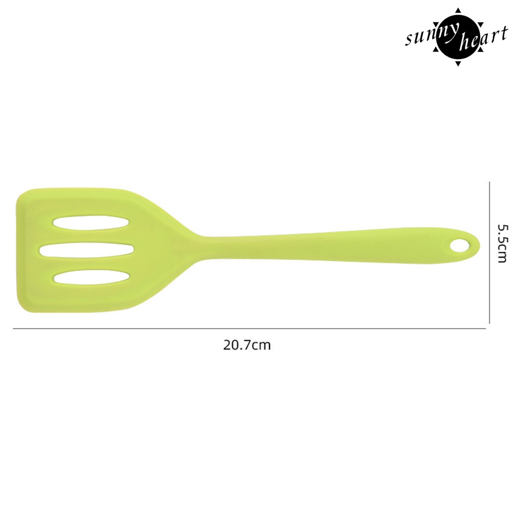 Xẻng Nấu Ăn Chịu Nhiệt Độ Cao Với Cạnh Cong Dài Tiện Dụng