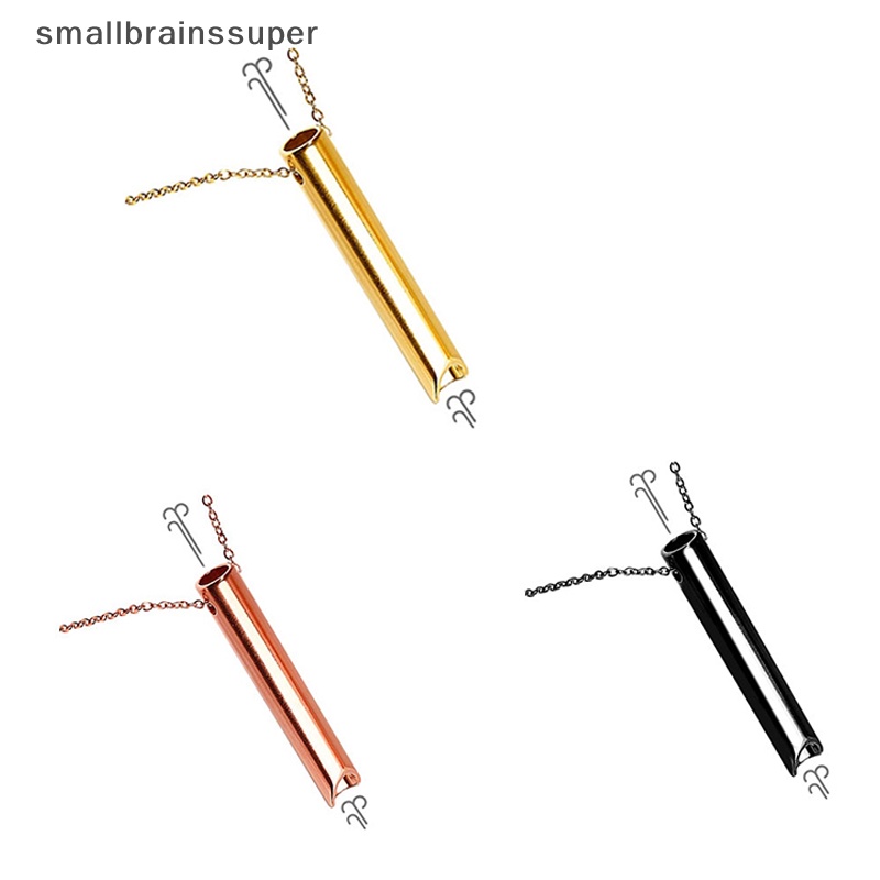 Vòng cổ Bằng Thép Không Gỉ Mặt Chữ Smallbrainssuper Shift Deion Thiền Và Tâm Trí Thể Thao Thoáng Khí SBS