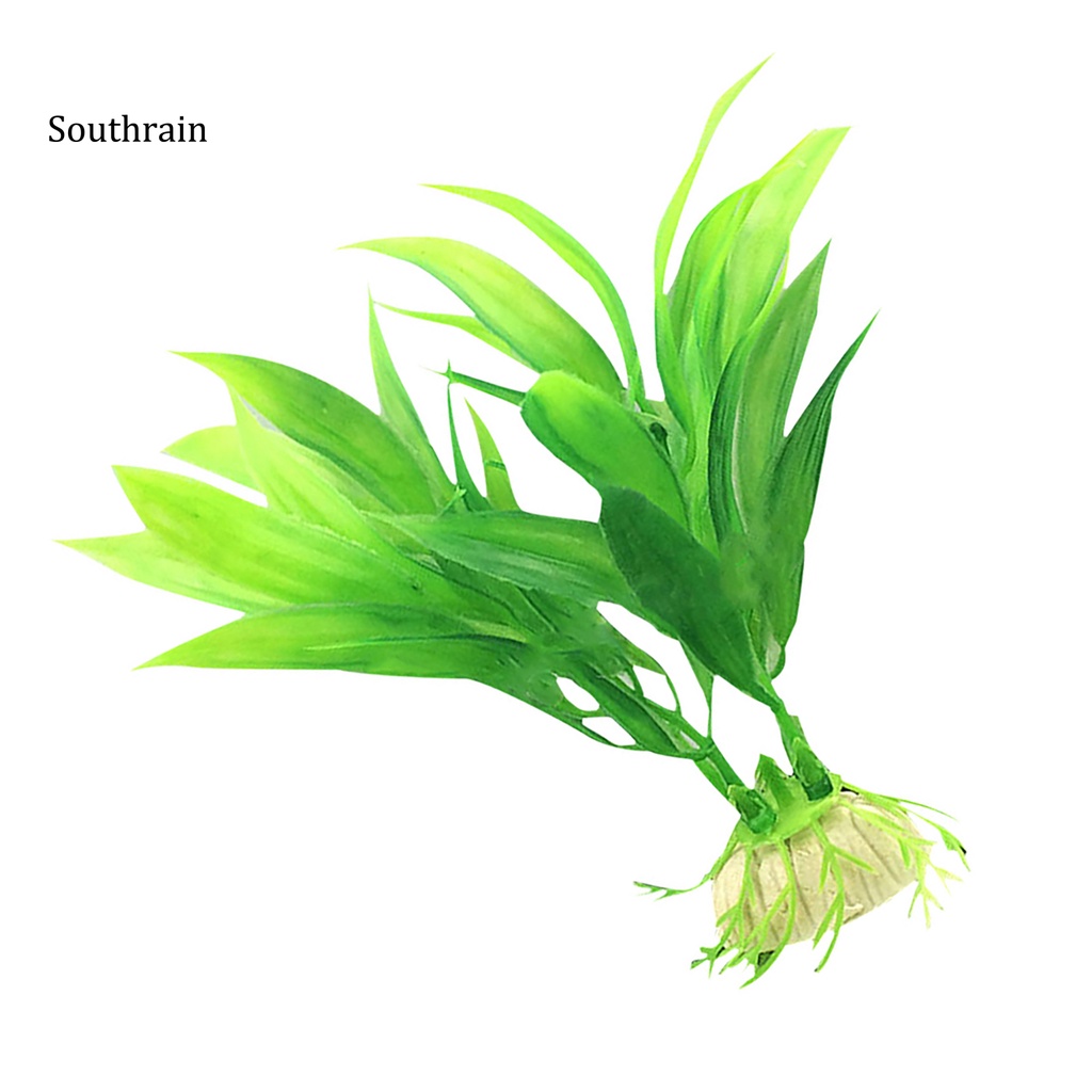 Cây Cỏ Giả Sống Động Như Thật Dùng Trang Trí Bể Cá