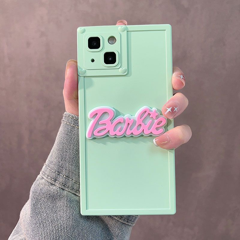 Ốp Điện Thoại Silicon Mềm Chống Sốc In Chữ Barbie Cho Iphone 13 Pro Max 14 Pro Max 13 12 11 Pro 11 Pro Max 12 X XR 1
