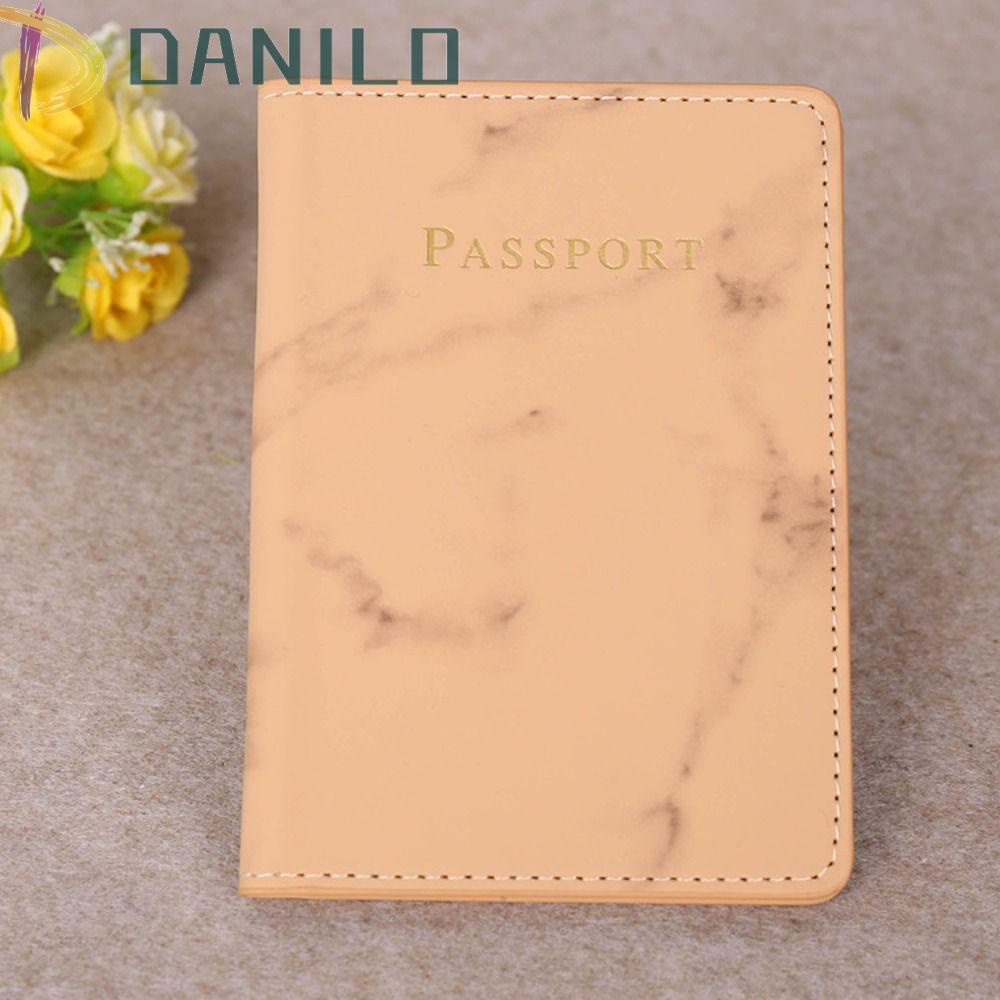 Danilo Ví Da PU Đựng Hộ Chiếu / Thẻ ID / Tài Liệu Tiện Dụng Ốp