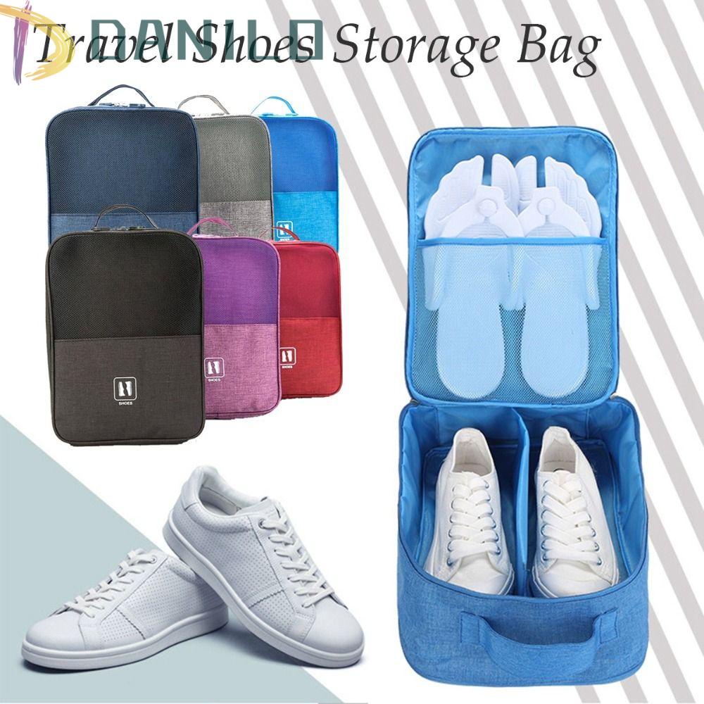 Danilo Túi Nylon Đựng Giày Chống Thấm Nước Có Thể Gấp Gọn Tiện Dụng
