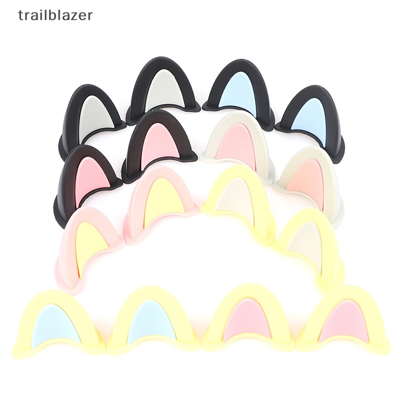 Set 2 Mũ Bảo Hiểm Tai Mèo Dễ Thương Cho Xe Mô Tô trailblazer UIO