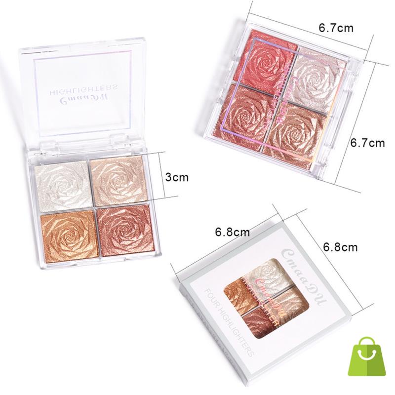 Phấn Bắt Sáng Ánh Ngọc Trai Lấp Lánh Trang Điểm Nổi Bật Cho Nữ