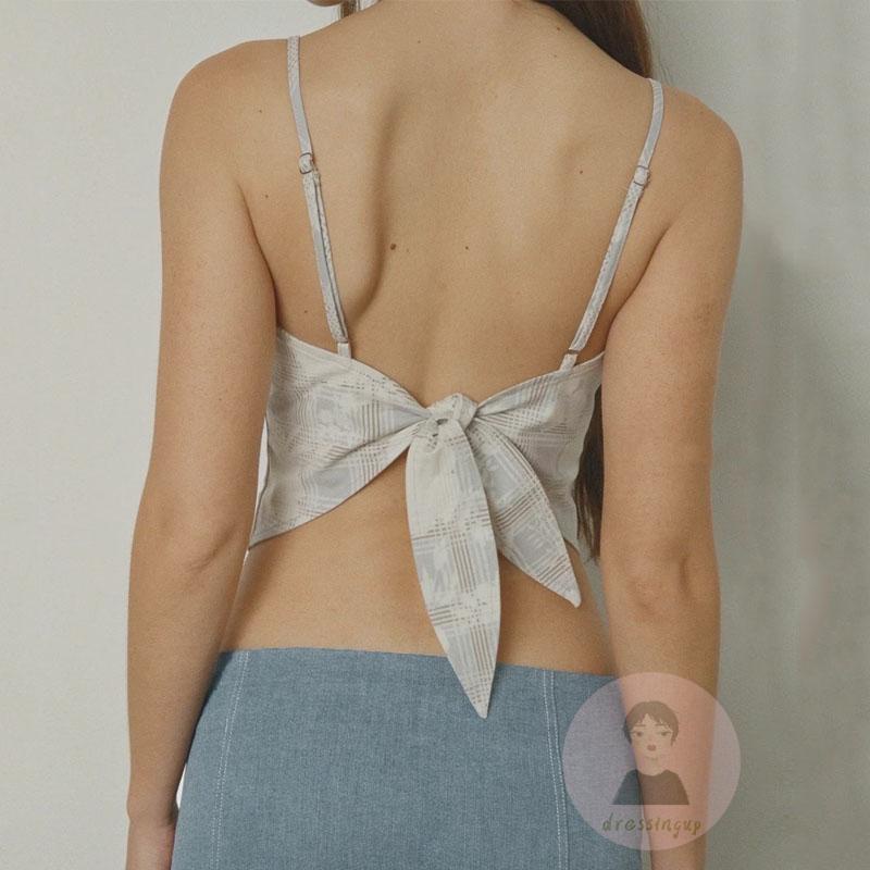 Đầm Dài Phối Ren Hở Lưng Thời Trang Mùa Hè Cho Nữ