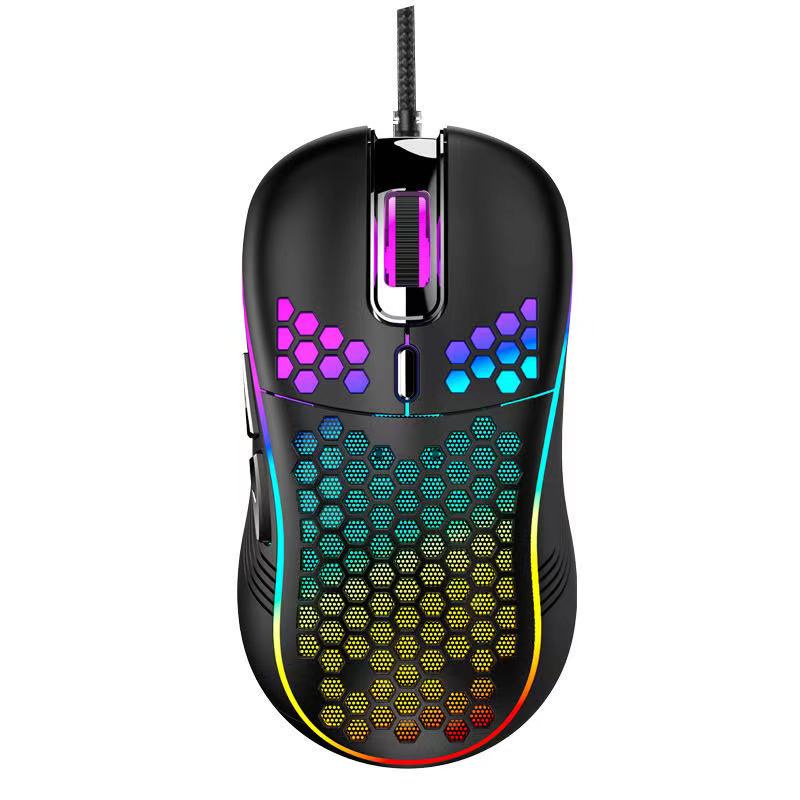 Chuột Chơi Game Có Dây USB, Chuột Cơ, Chuột Phát Sáng USB 7200DPI Quang Học Có Thể Điều Chỉnh Chuột Game Thủ Cho Máy Tính Trò Chơi Máy Tính
