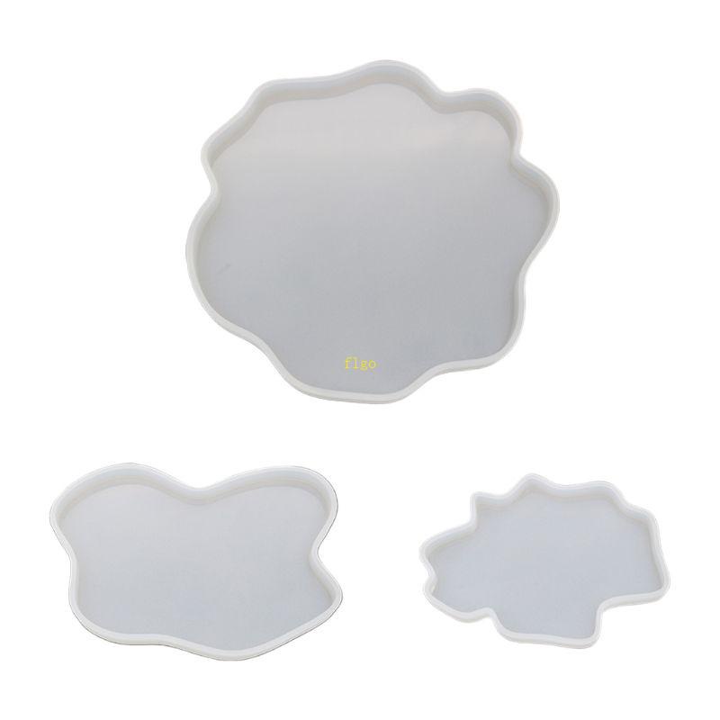 Khuôn Silicone Làm Đế Lót Ly Bằng Resin UV DIY