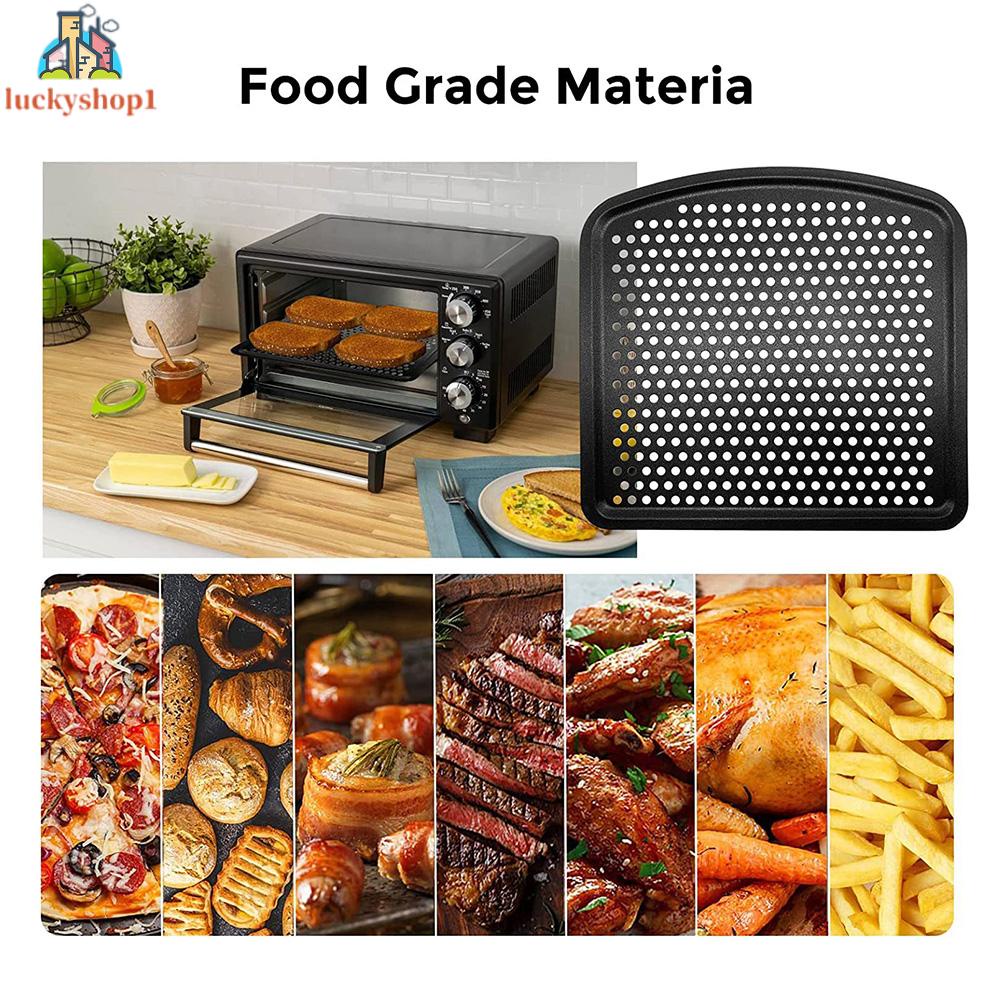 Khay Nướng Bằng Thép Carbon Chất Lượng Cao Màu Đen Có Thể Tháo Rời