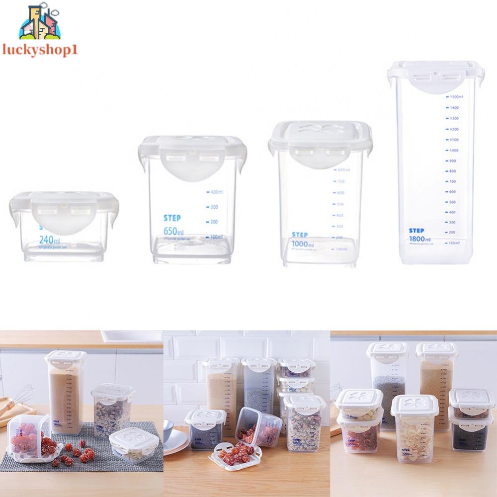 Hộp Đựng Thực Phẩm Trong Suốt Dung Tích 1000ml 240ml