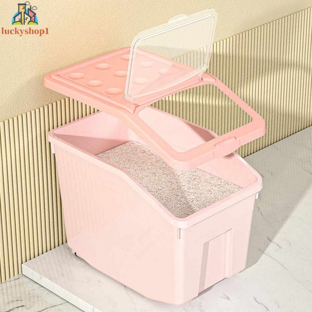 Hộp Đựng Gạo Dung Tích Lớn Bằng PP An Toàn Cho Nhà Bếp