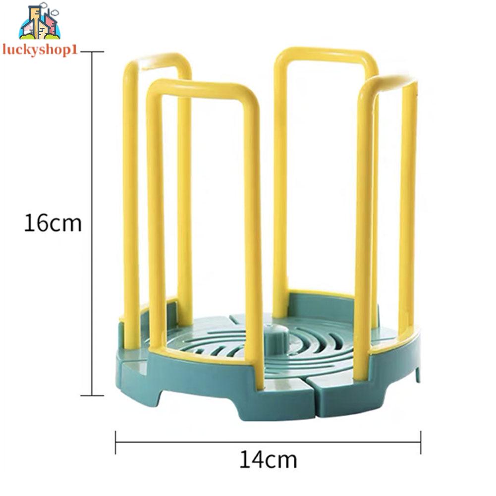 Kệ Để Đồ Dùng Nhà Bếp Tiết Kiệm Không Gian Màu Sắc Trắng / Xanh Lá / Vàng / Xanh Dương