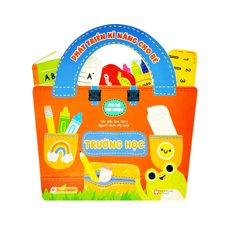 Sách - Phát Triển Kĩ Năng Cho Bé - Giỏ Đồ Vui Nhộn - Trường Học - TV