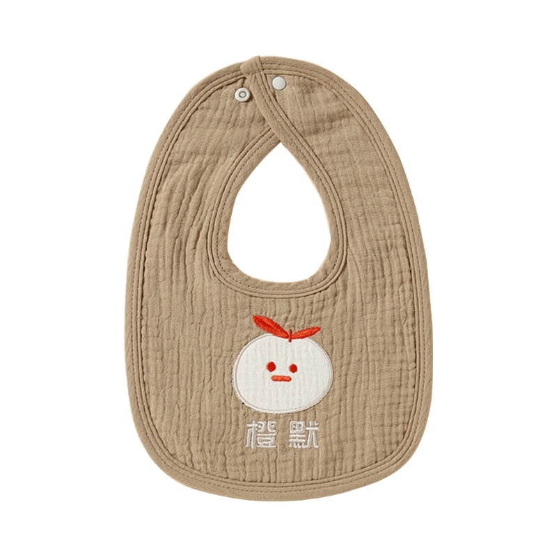 Yếm Ăn 4 Lớp Bằng Vải Cotton Tùy Chỉnh Dành Cho Bé Trai Gái