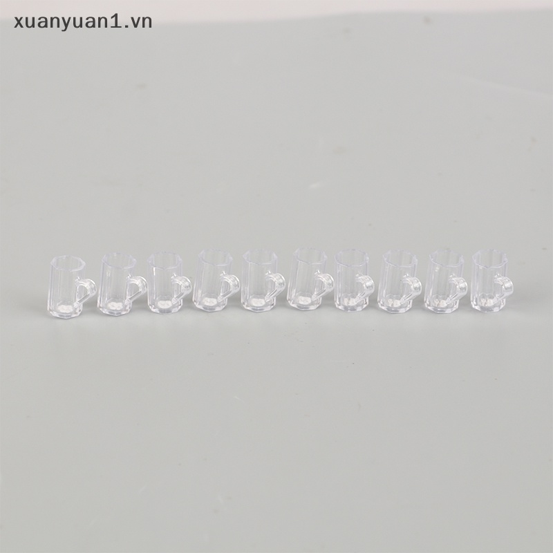 Set 10 Ly Rượu Mini Trang Trí Nhà Búp Bê