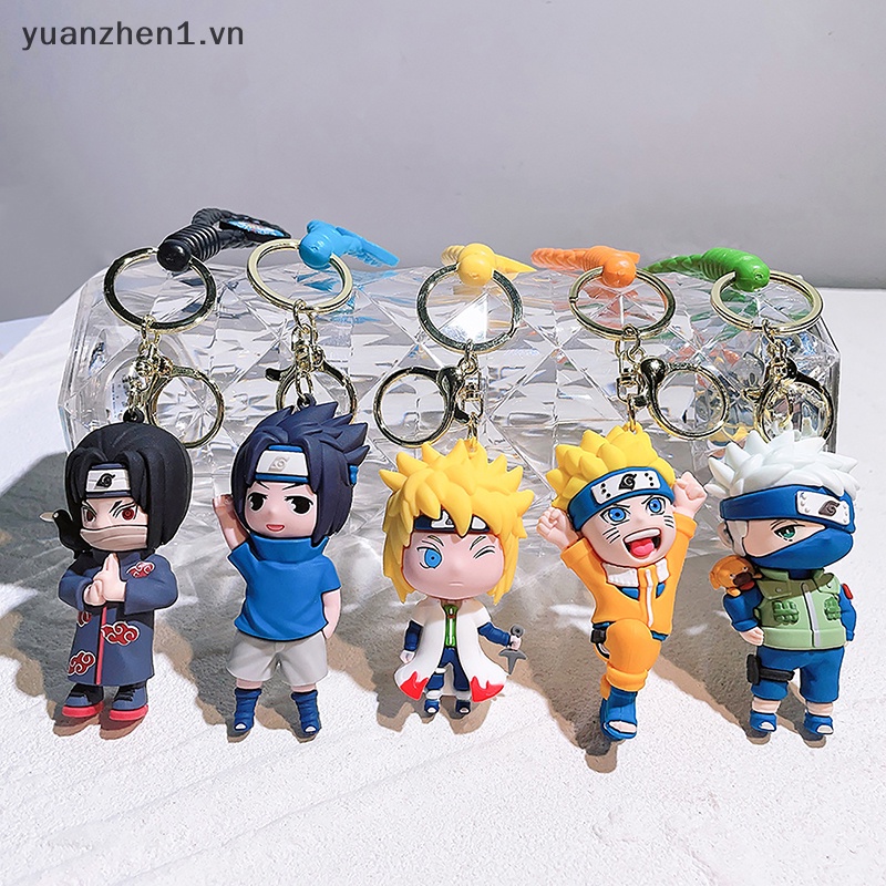 1 Móc Khóa Hình Nhân Vật Anime Naruto Sasuke