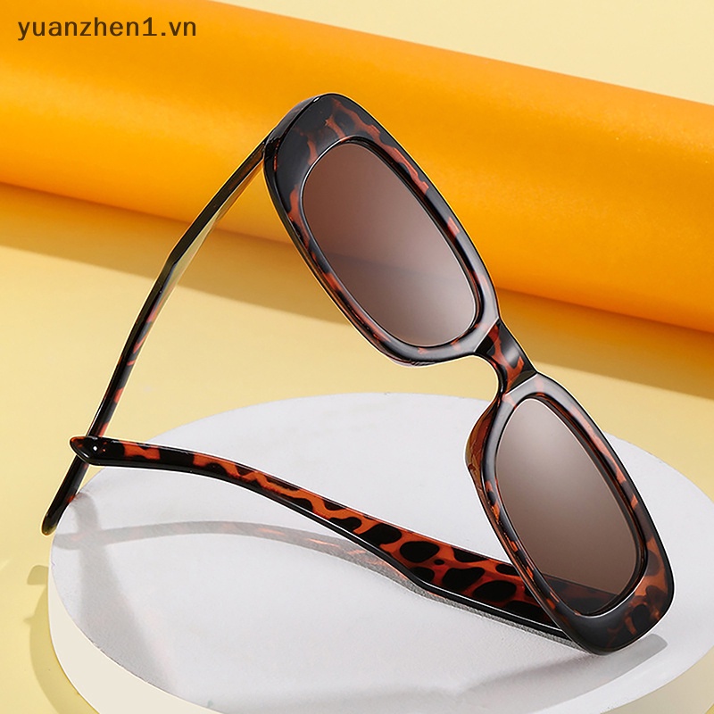 Kính Mát Gọng Vuông Phong Cách Vintage Thời Trang Cho Nữ