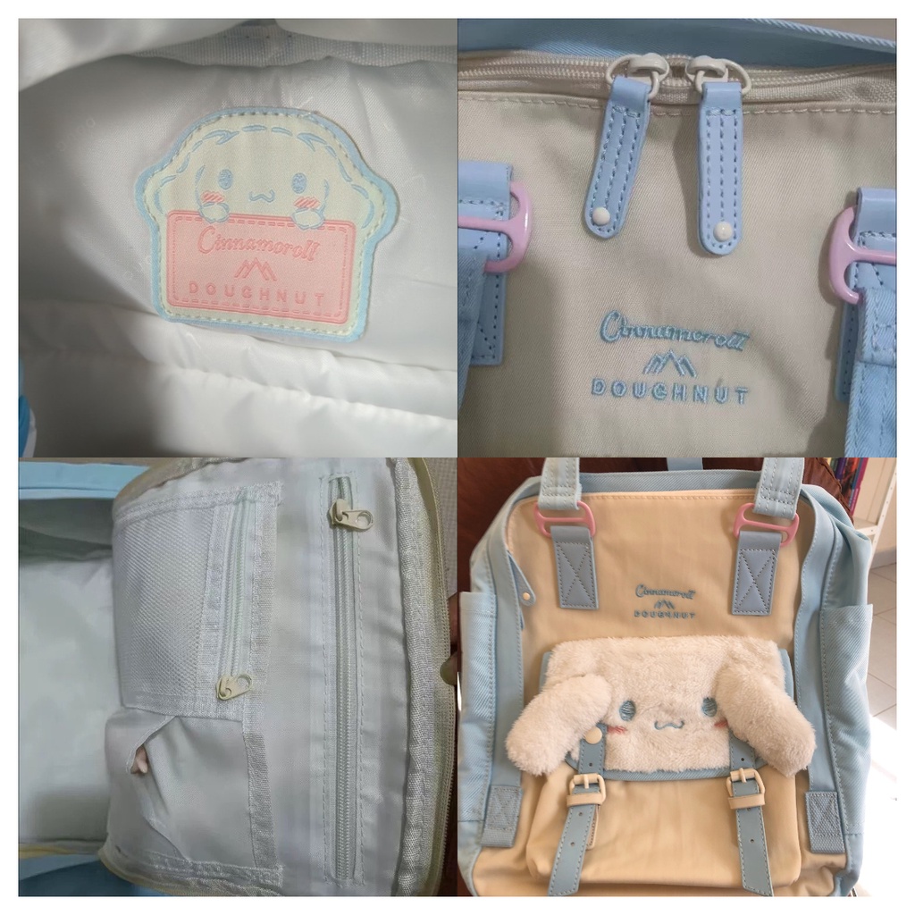 Ba Lô Đi Học Họa Tiết Hoạt Hình Cinnamoroll Y2k Phong Cách Hàn Quốc Sang Trọng Cho Nữ