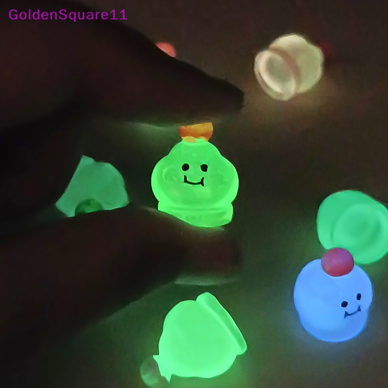 Set 3 Đồ trang trí Hạt Đậu Dạ Quang Dễ Thương Trang Trí Tiểu Cảnh