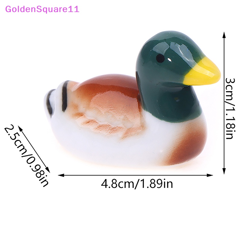 1 Đồ trang trí Vịt Mandarin Bằng Gốm Trang Trí
