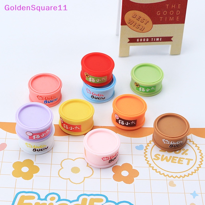 Set 5 Mô Hình Lon Nước Và Thức Ăn 1: 12 Trang Trí Nhà Búp Bê