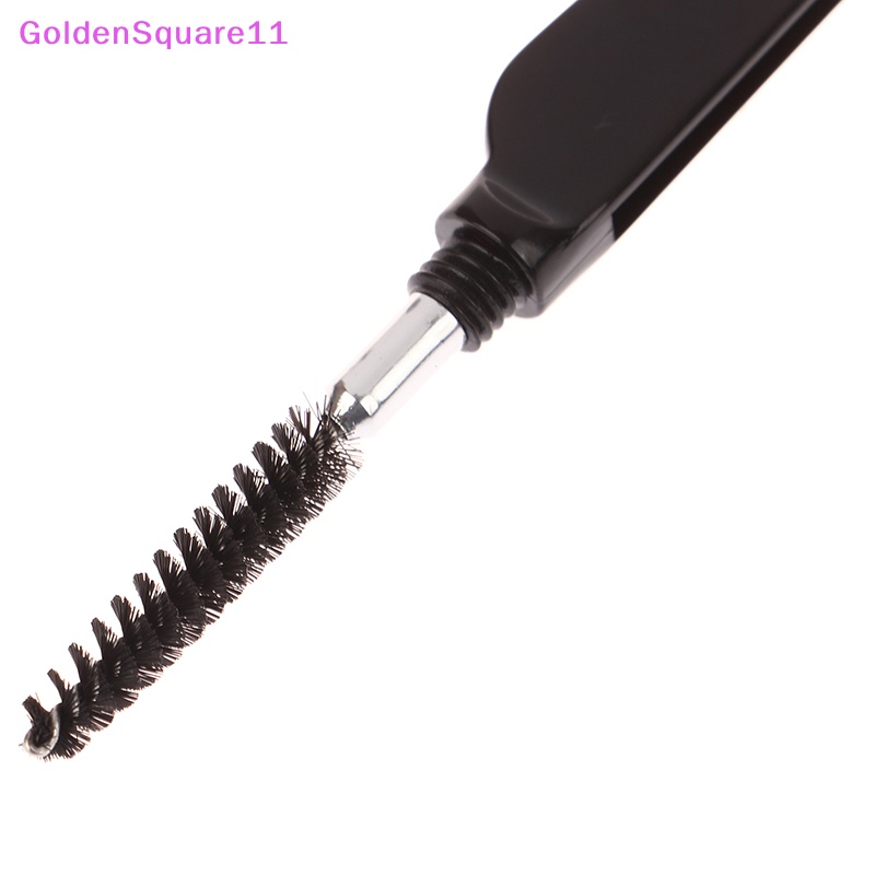 Cọ Chải Lông Mày Hai Đầu Bằng Thép Có Thể Gập Lại Tiện Dụng