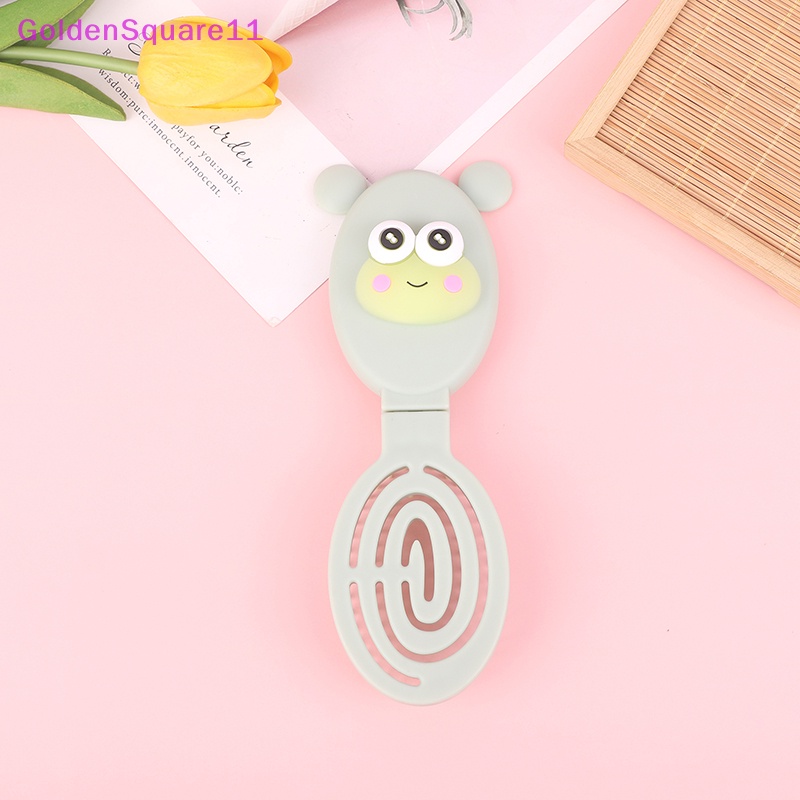 Lược Chải Tóc Tích Hợp Gương 2 Trong 1 Tiện Dụng