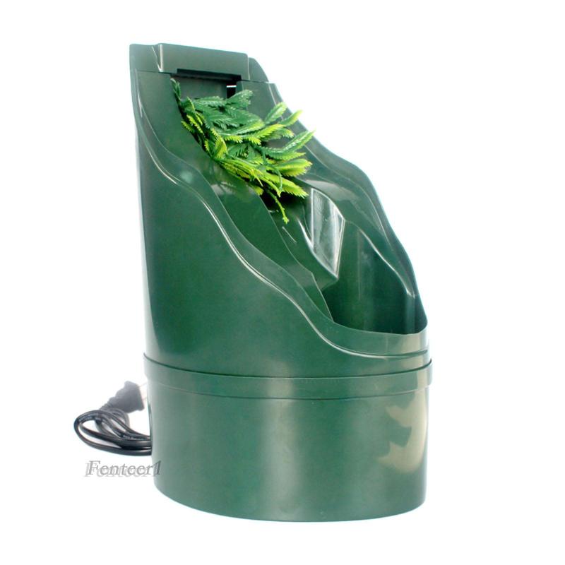 (Fenteer1) Đài Phun Nước Cho Bò Sát 220V