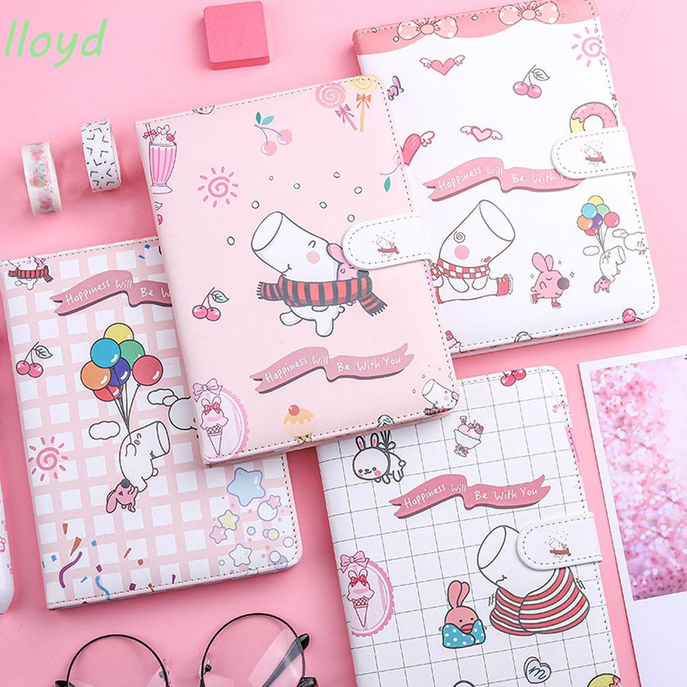 Lloyd Sổ Tay Ghi Chú Lên Kế Hoạch Hàng Tuần Bìa PU Sáng Tạo Dễ Thương