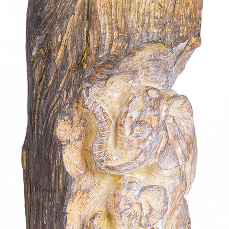 [Fenteer1] Tượng Voi Gỗ Điêu Khắc Để Bàn Trang Trí