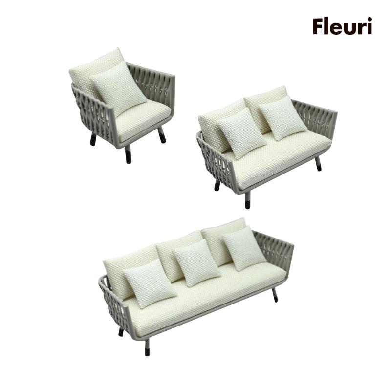 [Fleurir] Nội Thất Phòng Khách Búp Bê Thu Nhỏ