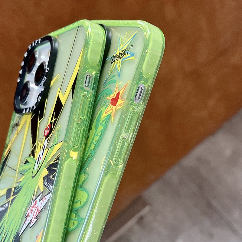 Ốp Điện Thoại Acrylic Cứng Chống Sốc Họa Tiết Graffiti Cho IPhone14 / 13 / 12 / 11 / Pro / Max