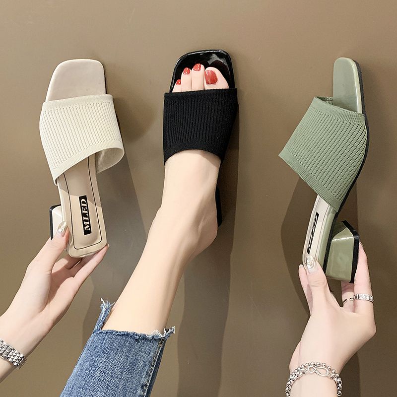 Dép Sandal Cao Gót Thời Trang Mùa Hè Dành Cho Nữ