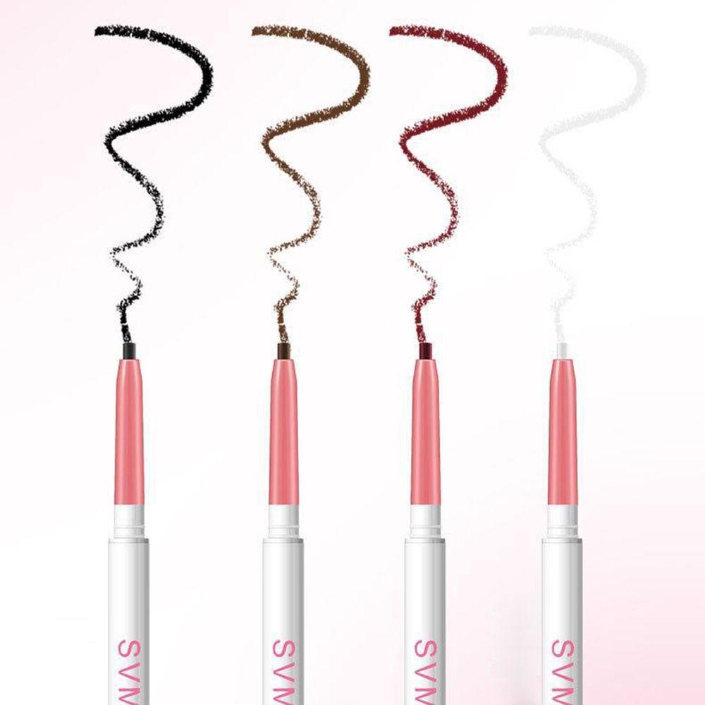 Bút Kẻ Mắt Dạng Gel Màu Trắng Mịn Màng Tự Nhiên Chống Nước Mau Khô Không Lem Hiệu BERNARDO