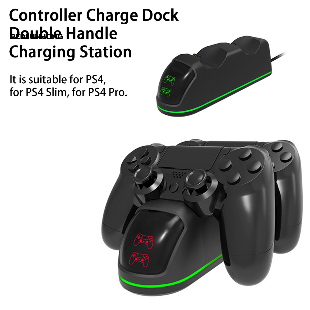 Đế Sạc Không Dây Cho Tay Cầm Chơi Game PS4 Slim PS4 Pro