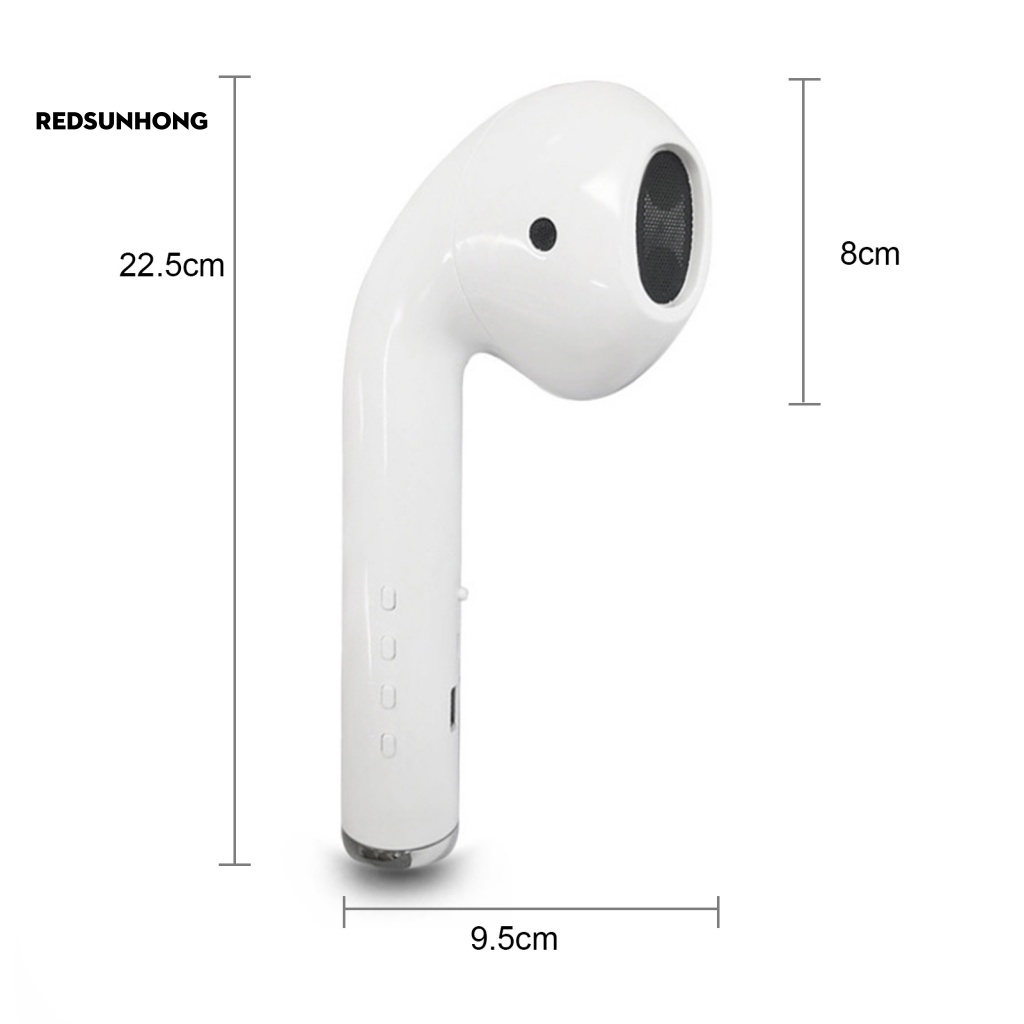 Tai Nghe Bluetooth 5.0 Không Dây RH.B Màu Trơn Kèm Phụ Kiện