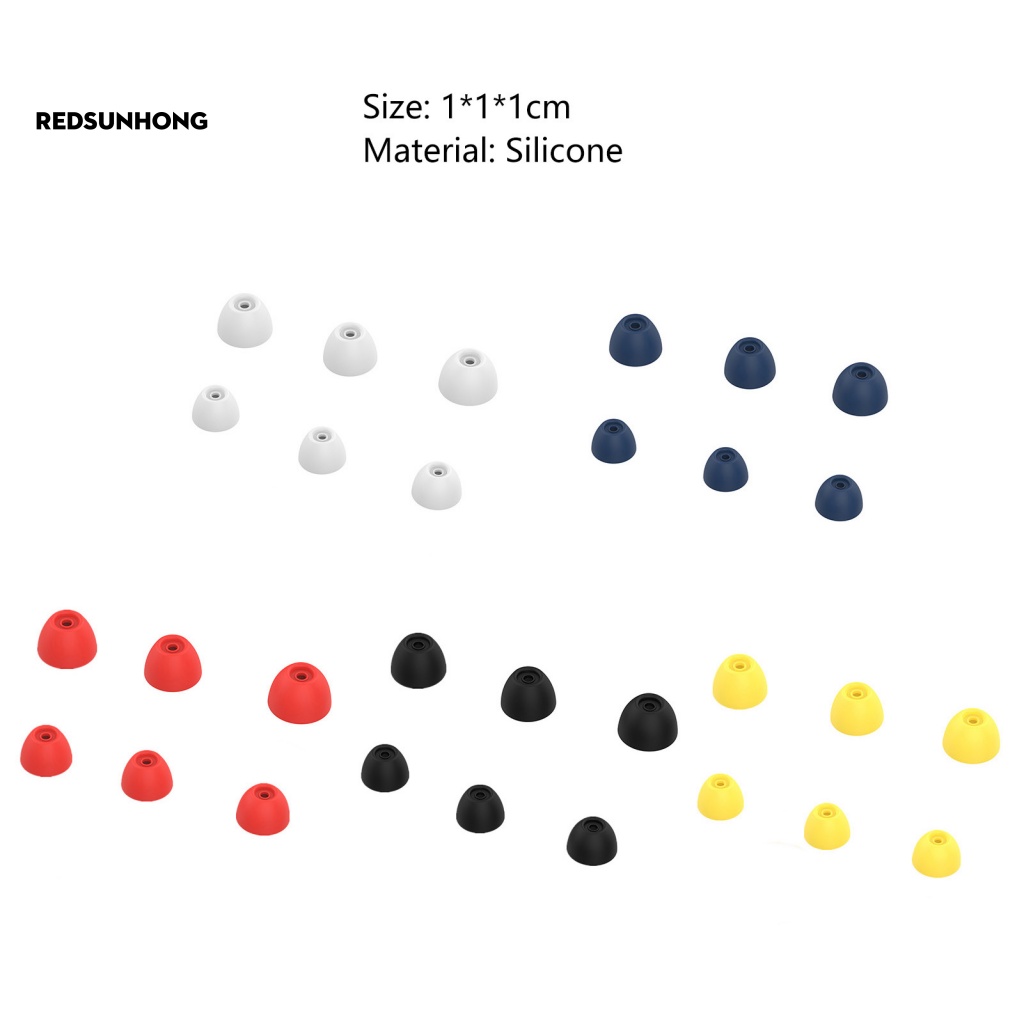 Set 3 Cặp Nút Tai Nghe Nhét Tai Mini Bằng Silicon Thoải Mái Cho Samsung Galaxy Buds 2