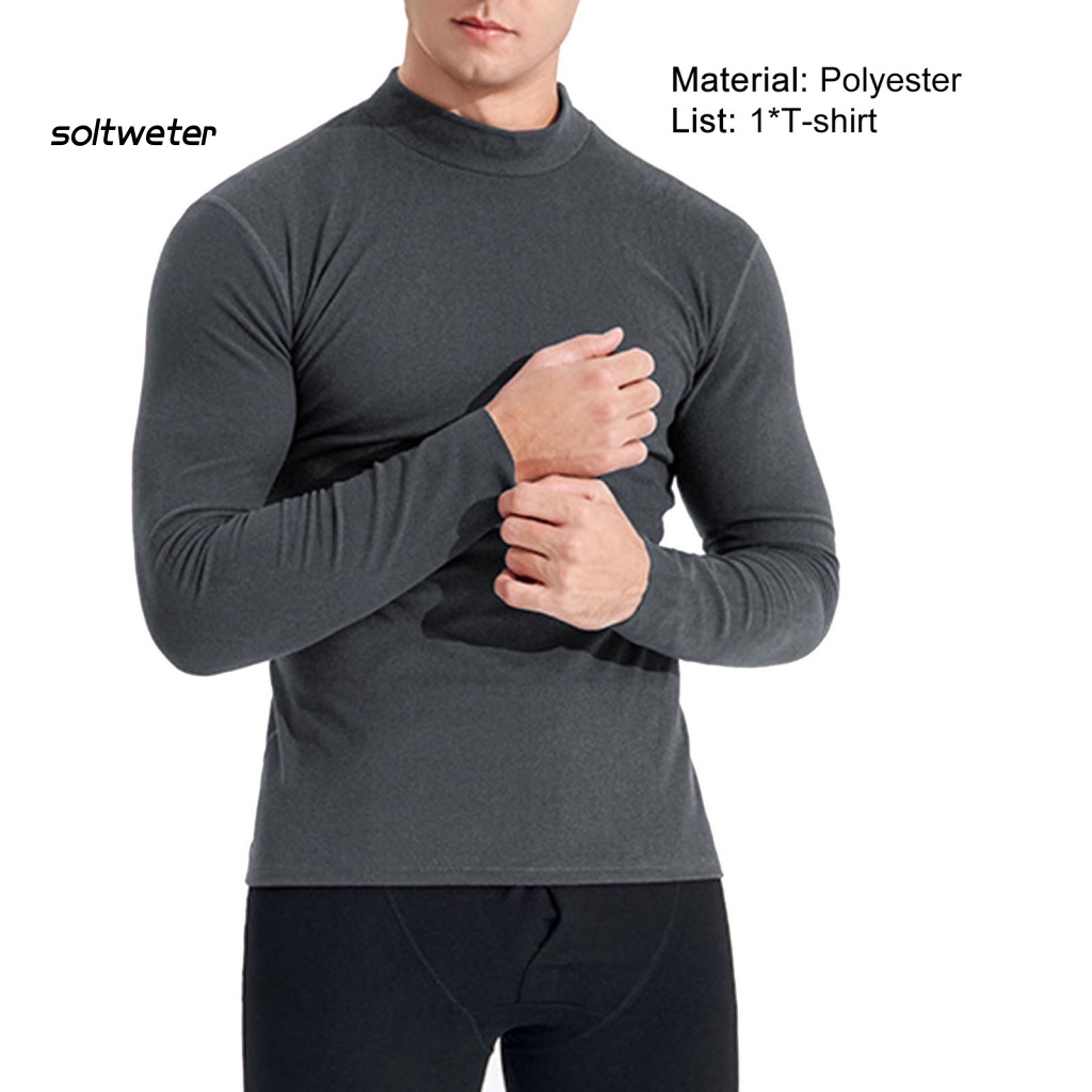 Áo Sơ Mi Nam Cổ Cao Màu Trơn Dáng Ôm Plus Size