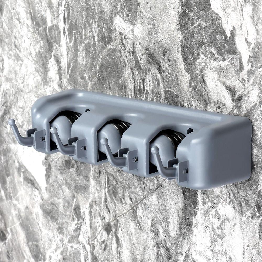 Giá Đỡ Chổi Và Đồ Hốt Rác Nhiều Ngăn Sắp Xếp Gọn Gàng Cho Nhà Bếp / Garage