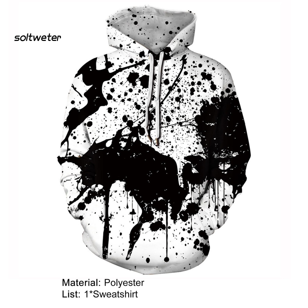 Áo Hoodie Có Túi In Hình 3D Nghệ Thuật Phong Cách Halloween