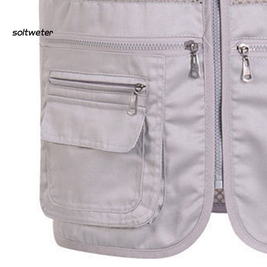 Áo Khoác Câu Cá Sát Nách Dáng Rộng Màu Trơn Phối Lưới Cỡ Lớn Thời Trang Cho Nữ