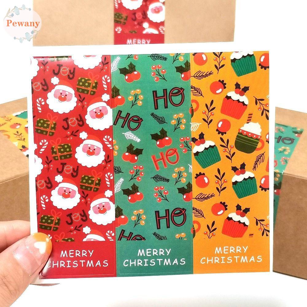 Nhãn Dán Trang Trí Giáng Sinh Hình Ông Già Noel