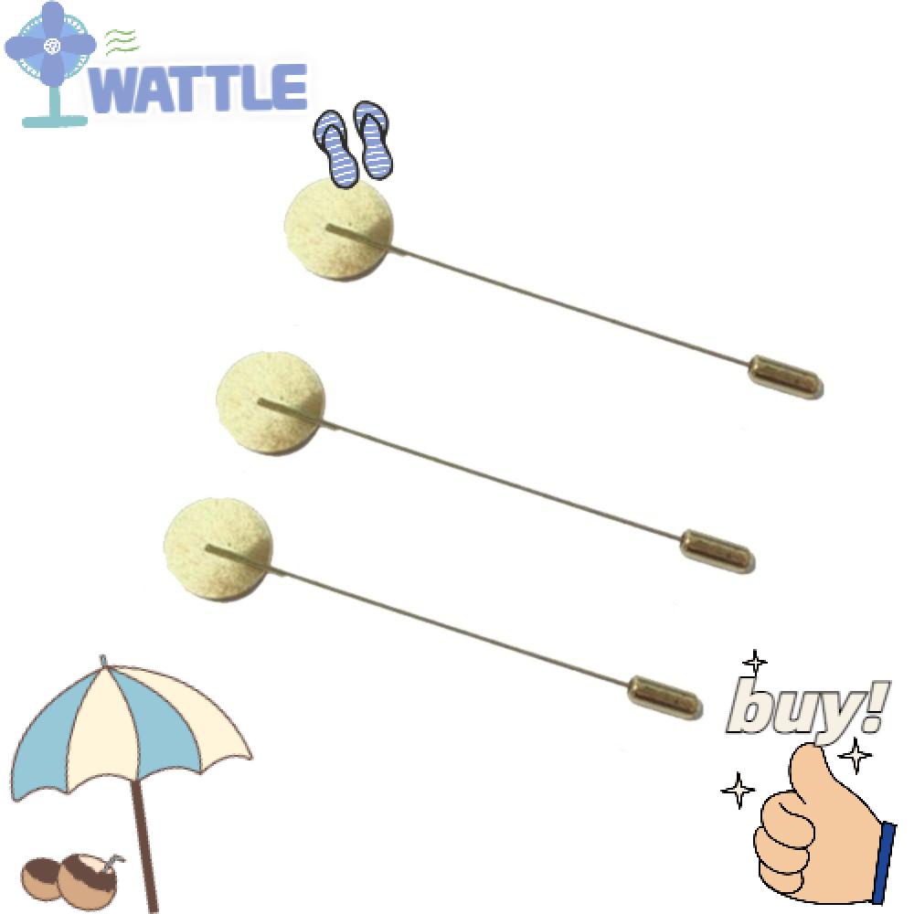 Huy Hiệu Cài Áo Hình Tròn Bằng Đồng Thau DIY