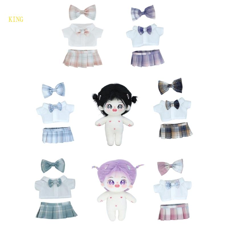 Set Áo Và Chân Váy Cho Búp Bê Sơ Sinh Kích Thước 7 87inch