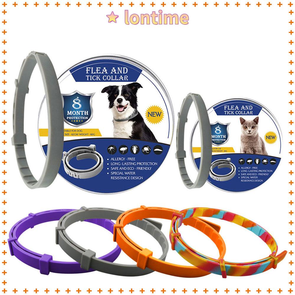 LONTIME Vòng Cổ Silicone Chống Muỗi Cho Mèo 8 Tháng