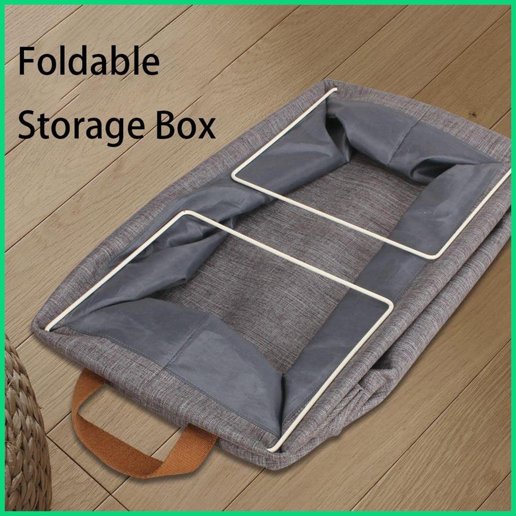 Hộp Đựng Đồ Chơi / Sách Kích Thước Lớn Có Thể Gấp Gọn Tiện Dụng Cho jiwvn Jwvn