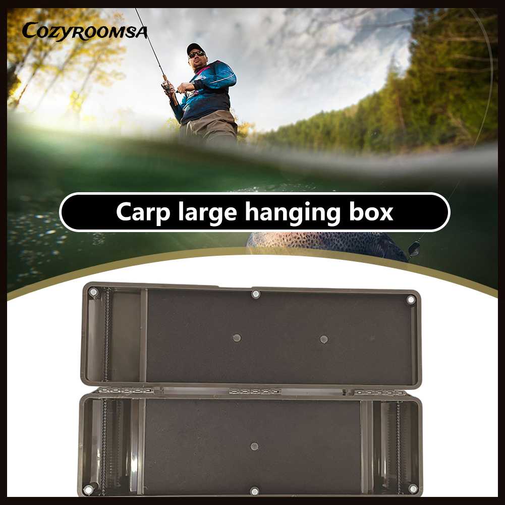 Hộp Đựng Dụng Cụ Câu Cá Bằng Nhựa Cỡ Lớn Chống Thấm Nước Tiện Dụng