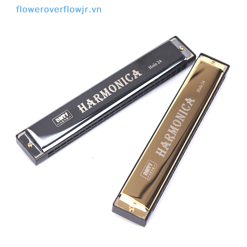 Kèn Harmonica Tremolo 24 Lỗ Chuyên Dụng Chất Lượng Cao