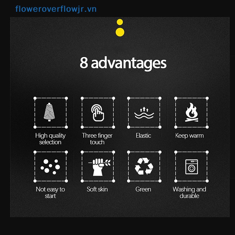 Găng Tay Giữ Ấm Chống Thấm Nước Có Thể Dùng Màn Hình Cảm Ứng Cảm Ứng