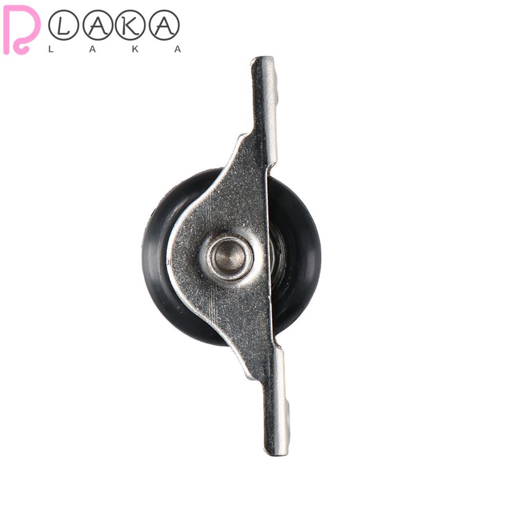 Bánh Xe Ròng Rọc Màu Đen Bằng Nylon Cho Tủ Quần Áo / Tủ Chén